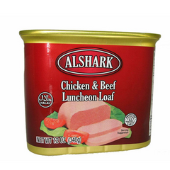 Alshark - Chicken & Beef Luncheon Meat - 12oz Alshark - Chicken & Beef Luncheon Meat - 12oz