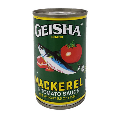 Geisha – Mackerel in Tomato Sauce – 5.5oz