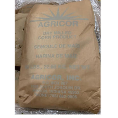 Agricor – Dry Milled White Corn Flour – 50 lbs