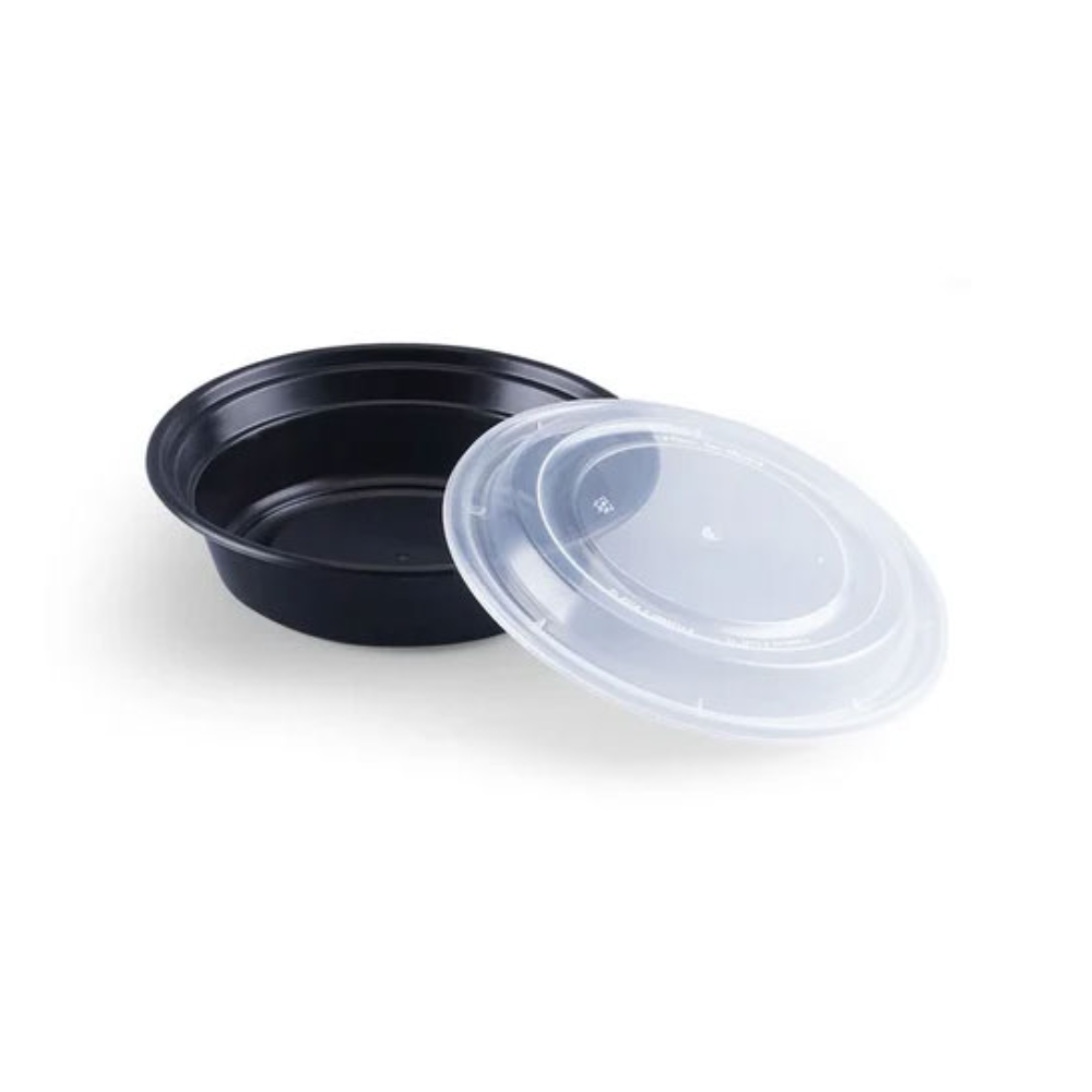 JR-48B – Round Container with clear dome lids