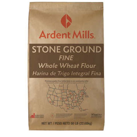 Ardent Mills – Stone Ground Fine Whole Wheat Flour – 50lbs