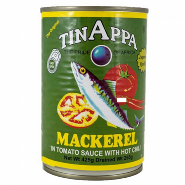 TINAPPA – Mackerel in Tomato Sauce with Hot Chili - 225g