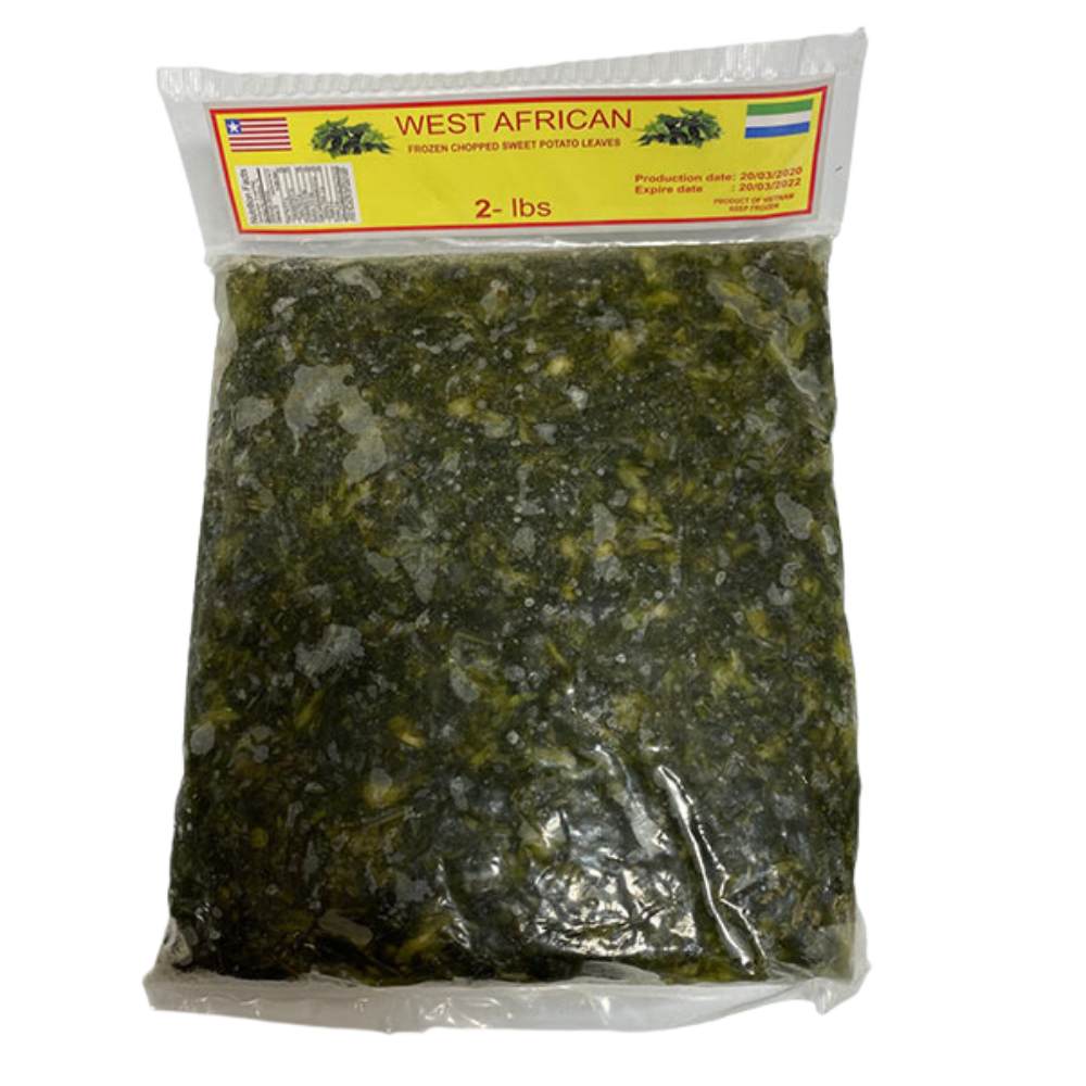 West African - Frozen Sweet Potato Leaves