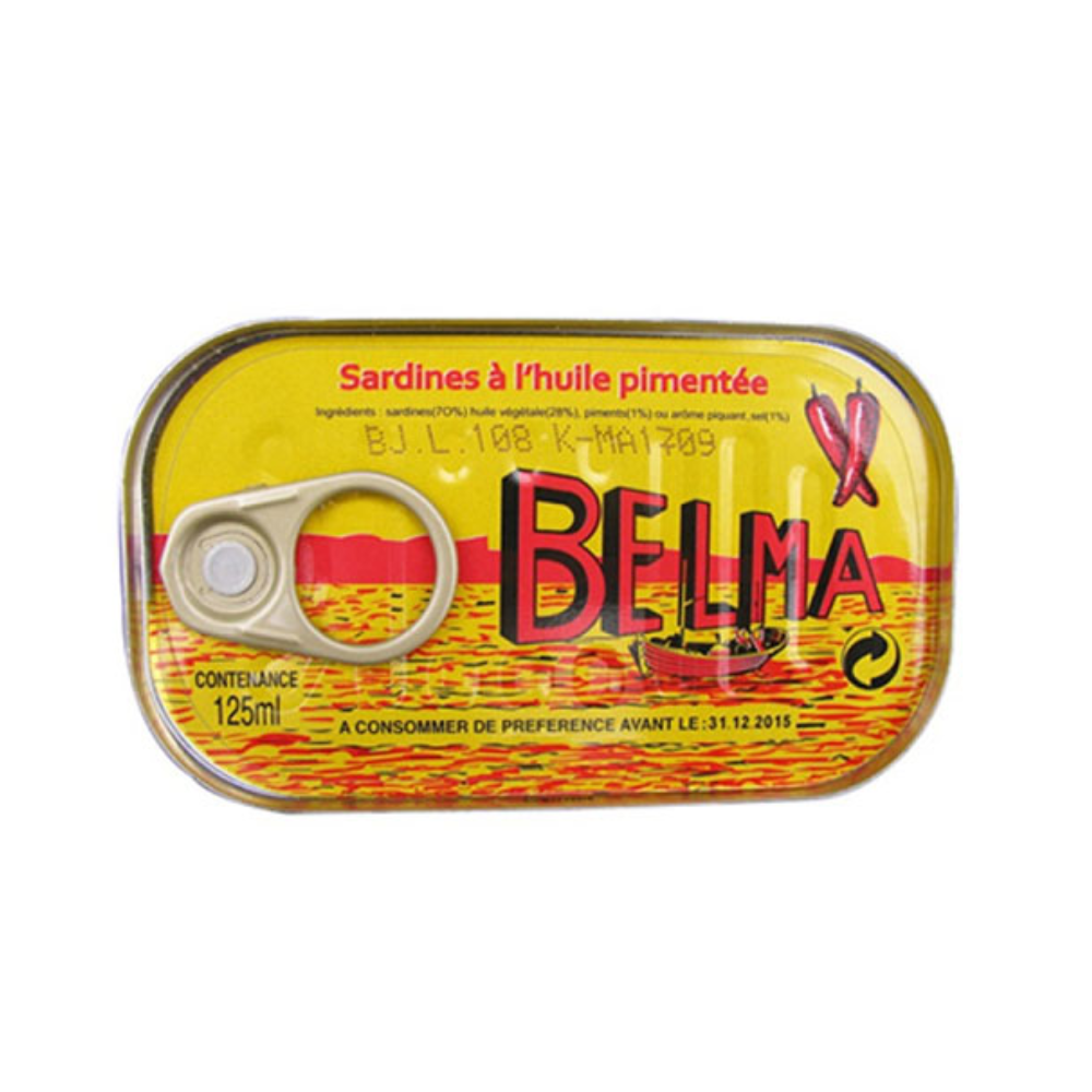 Belma – Sardines in Hot Oil – 125g