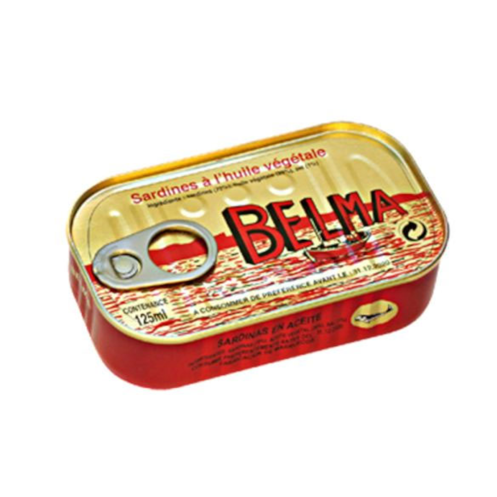 Belma – Sardines in Vegetable Oil – 125g