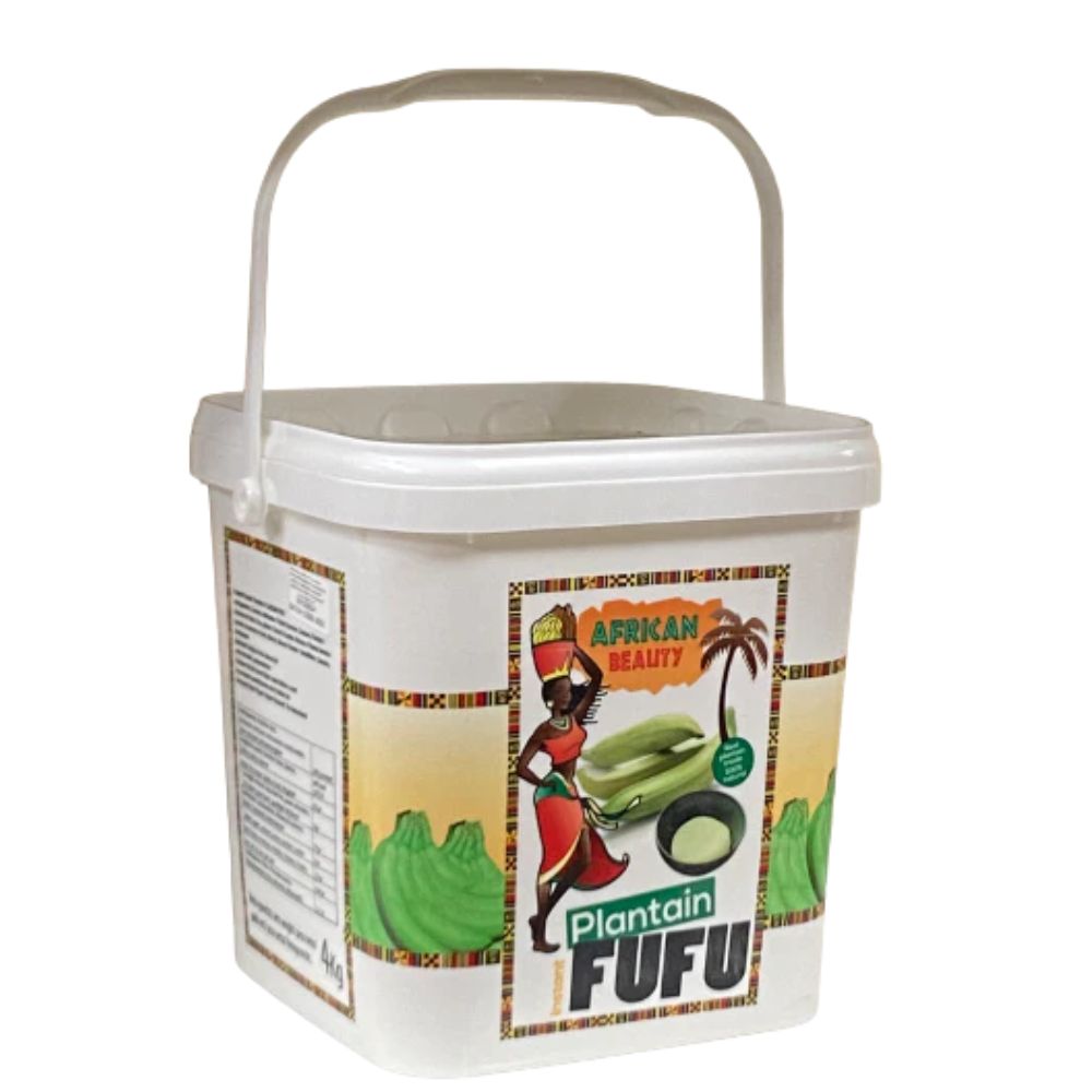 African Beauty - Plantain Fufu Container - 4kg