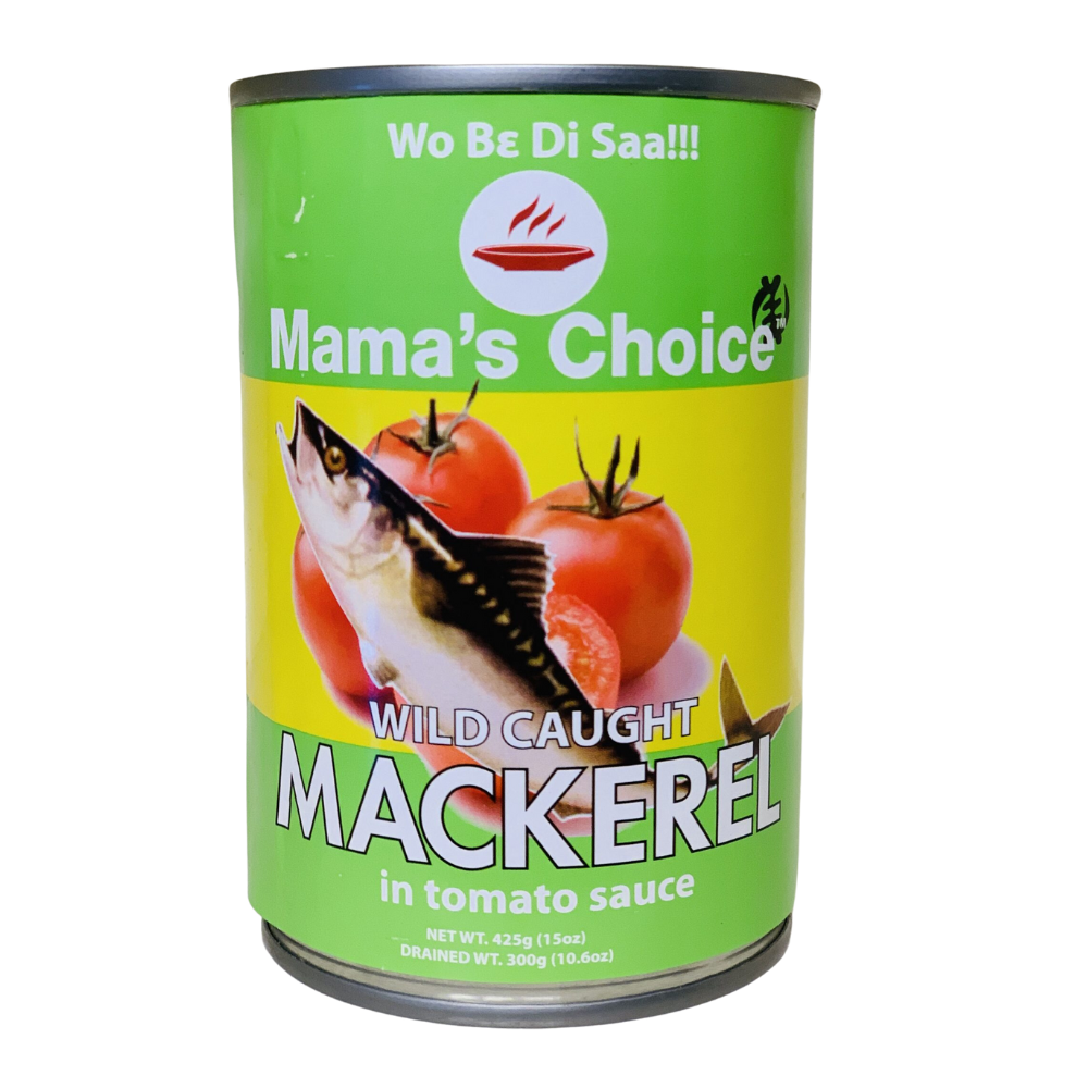 Mama’s Choice – Wild Caught Mackerel in tomato sauce – 425g