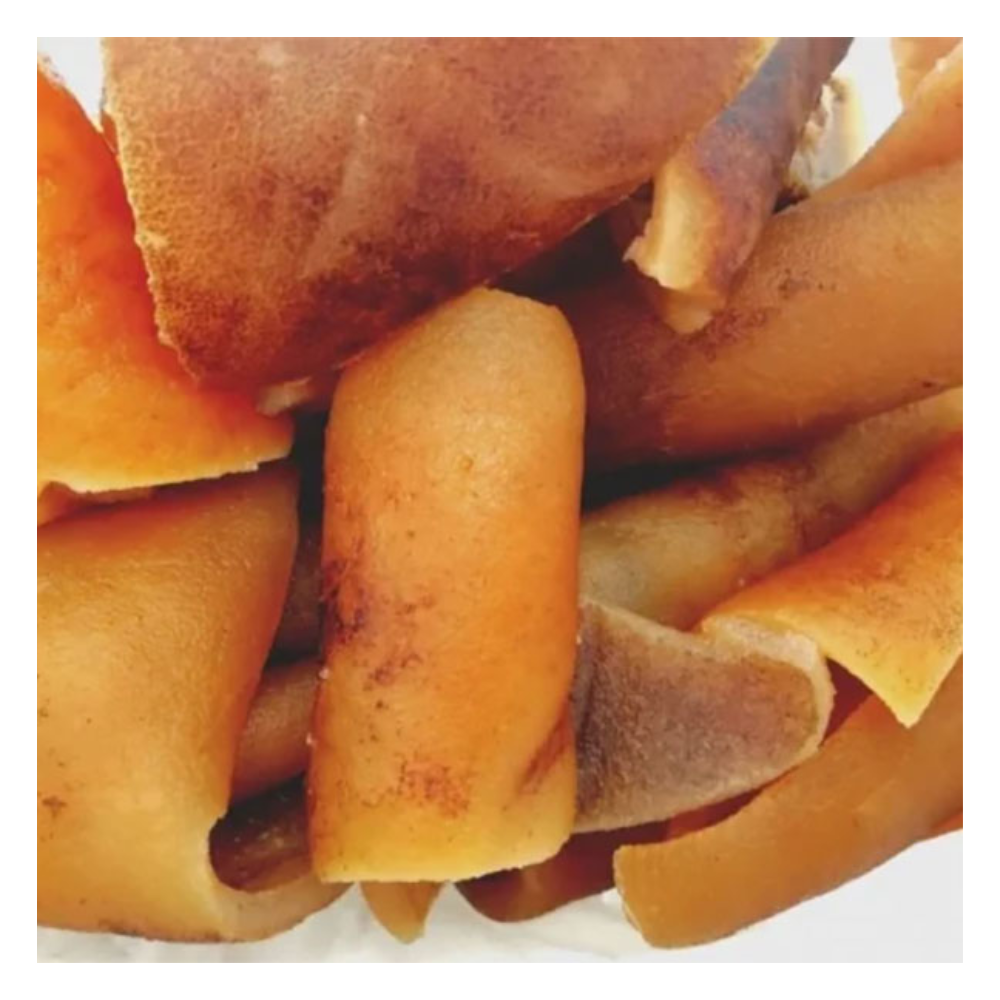 Dried Cow Skin (Smoked and Dried) per Lbs