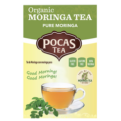 Pocas – Organic Moringa Tea – Pure Moringa - 20 bags