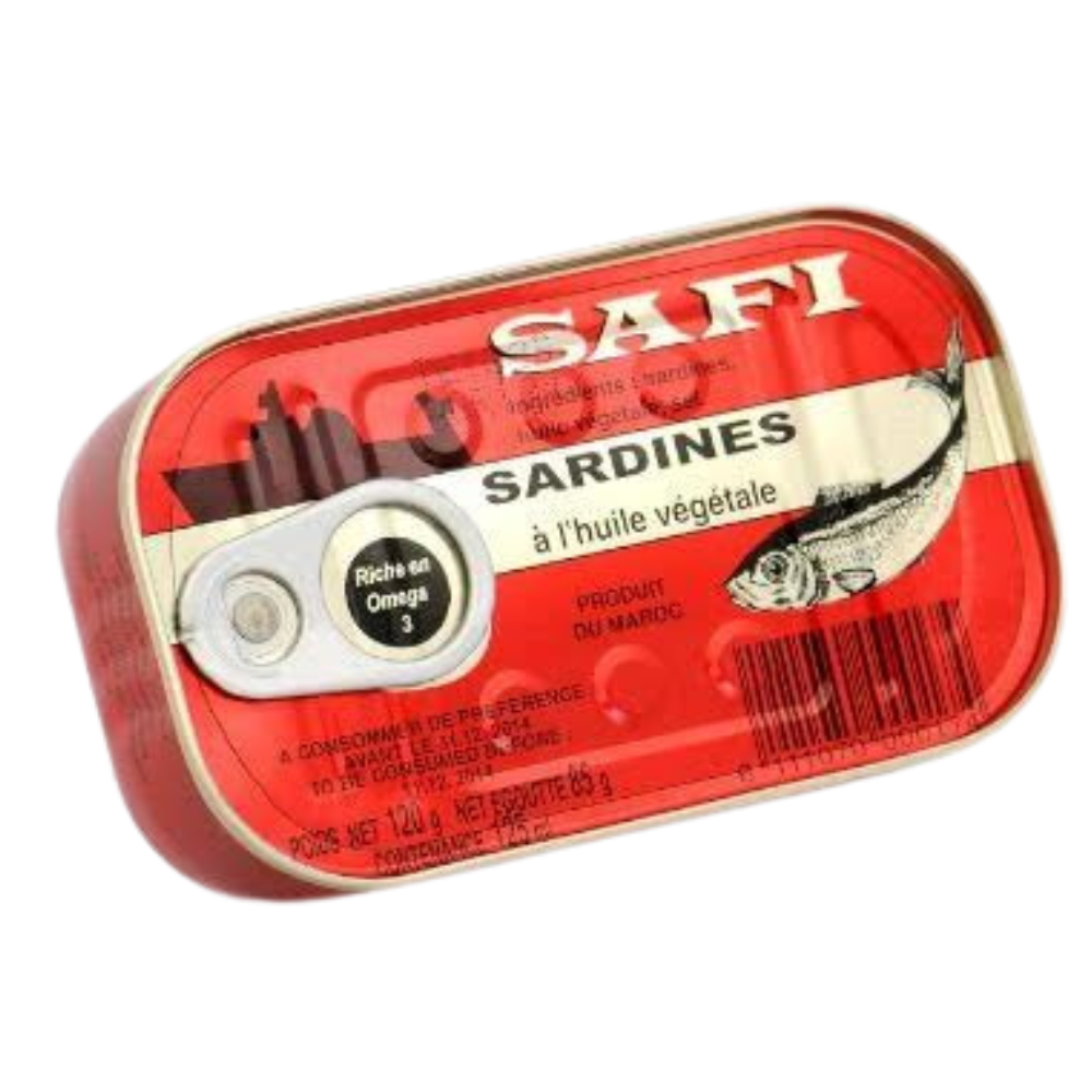 Safi – Sardines in Vegetable Oil – 125 g