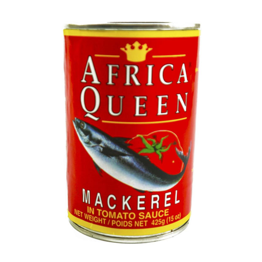 Africa Queen – Mackerel in Tomato Sauce – 425g