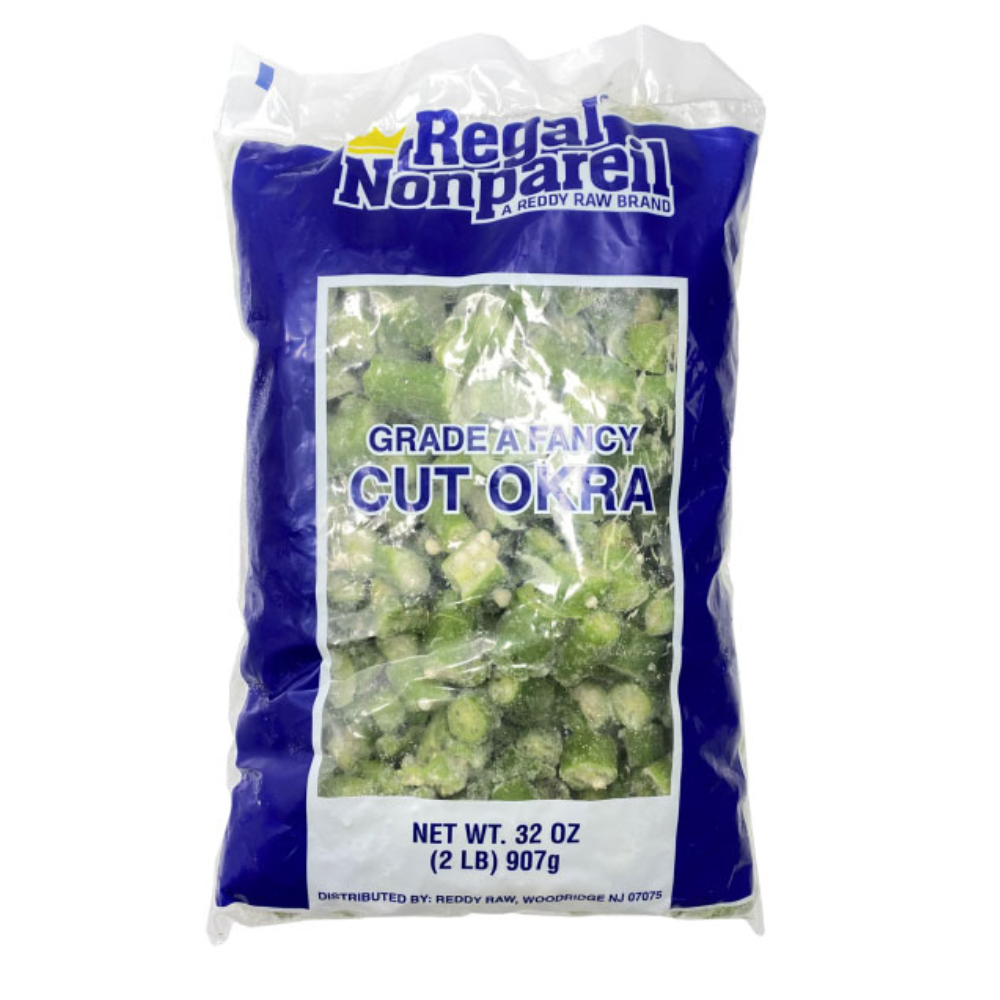 Reddy Raw - Frozen Cut Okra -2lbs