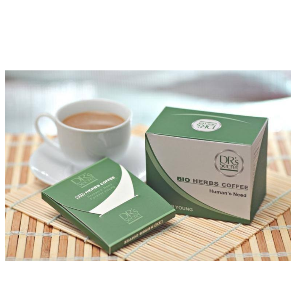 Dr's Secret - Bio Herbs Coffee for Men - 15g x 6 bags