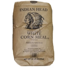 Indian Head – Stone Ground White Corn Meal