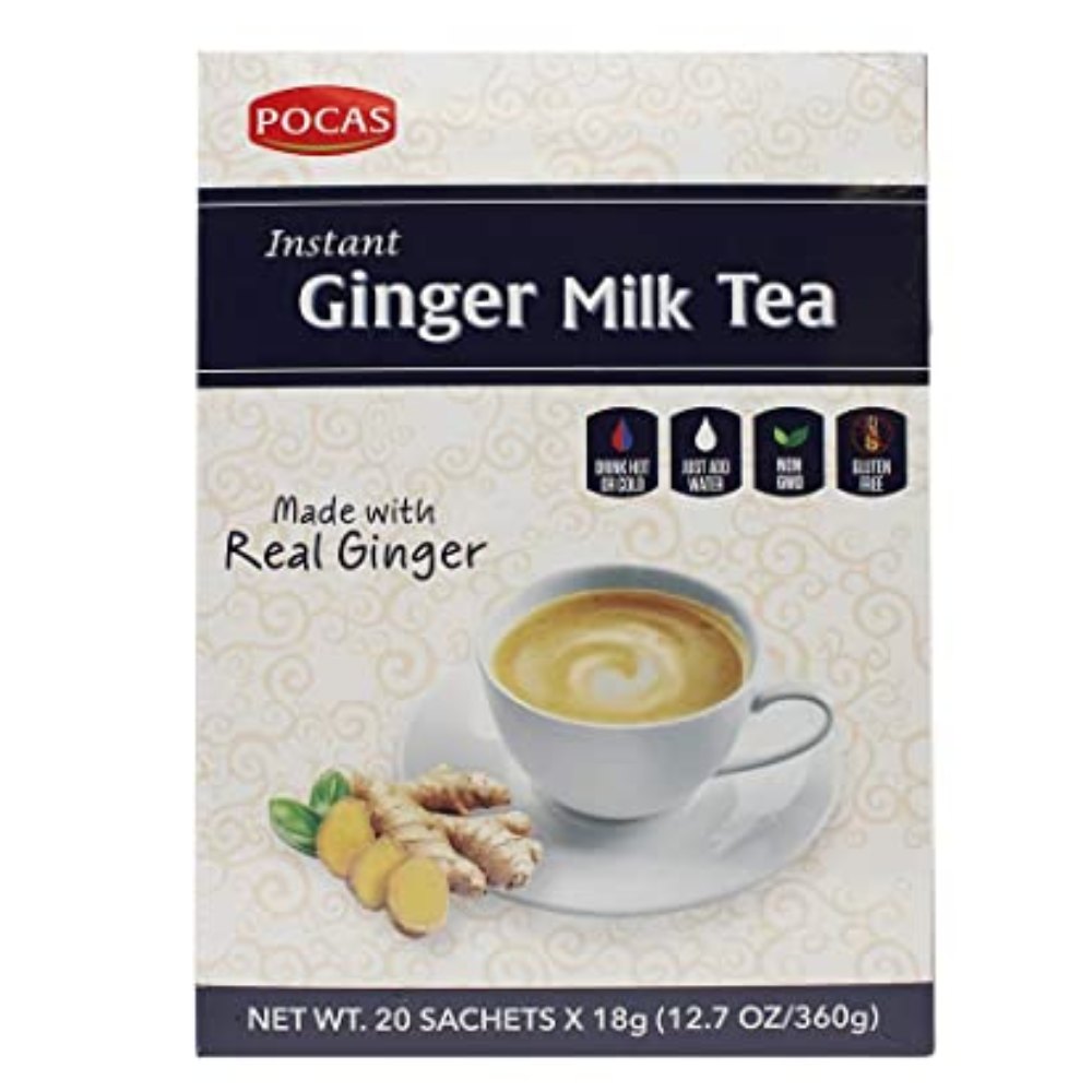 Pocas – Ginger Milk Tea Flavor - 24 bags