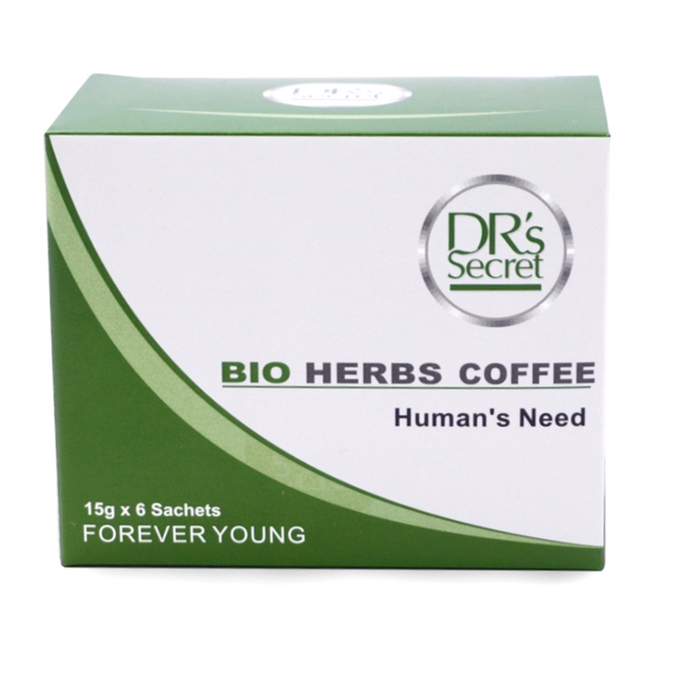 Dr's Secret - Bio Herbs Coffee for Men - 15g x 6 bags