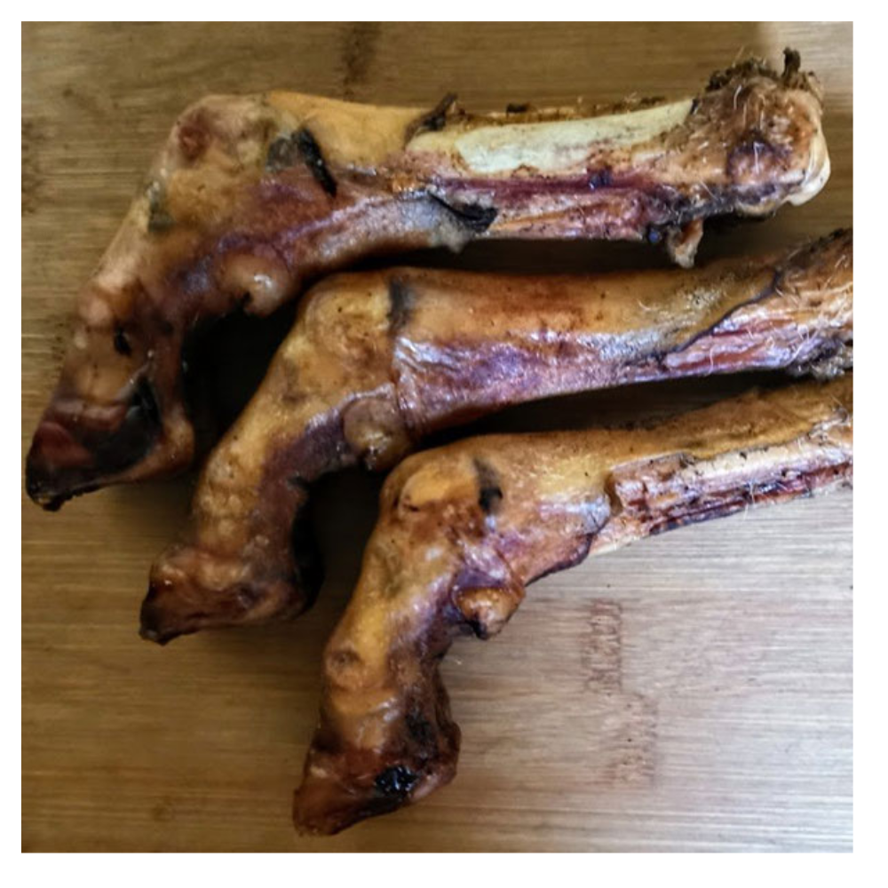 Burnt Lamb Feet Halal