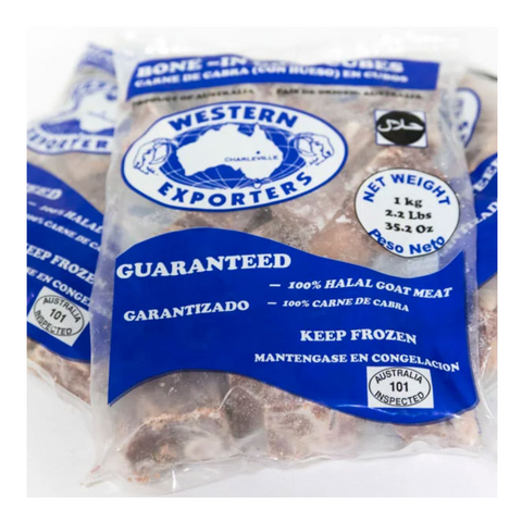 Western Export 6 Way Goat Meat 1Lbs