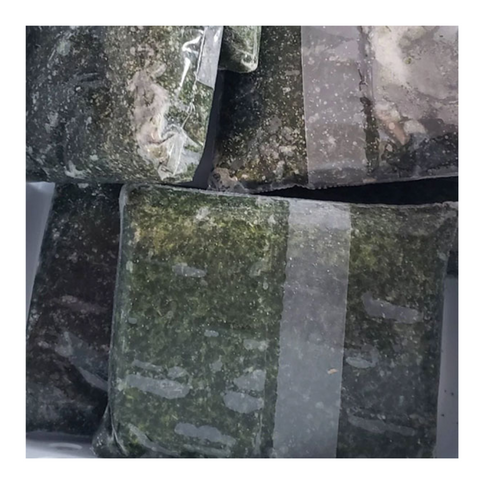 Imad - Frozen Jute (Ugu) Leaves - 8oz