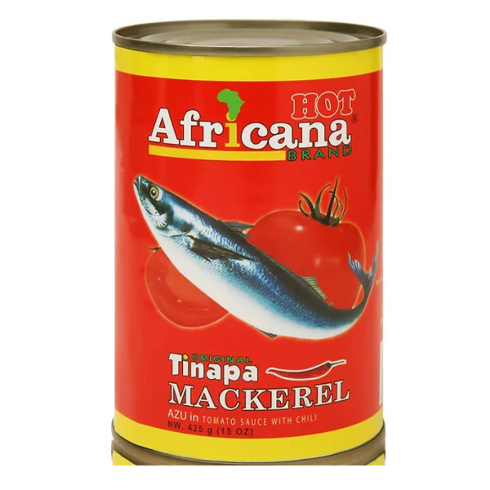 Africana – Mackerel in Tomato Sauce with Chili – 15oz