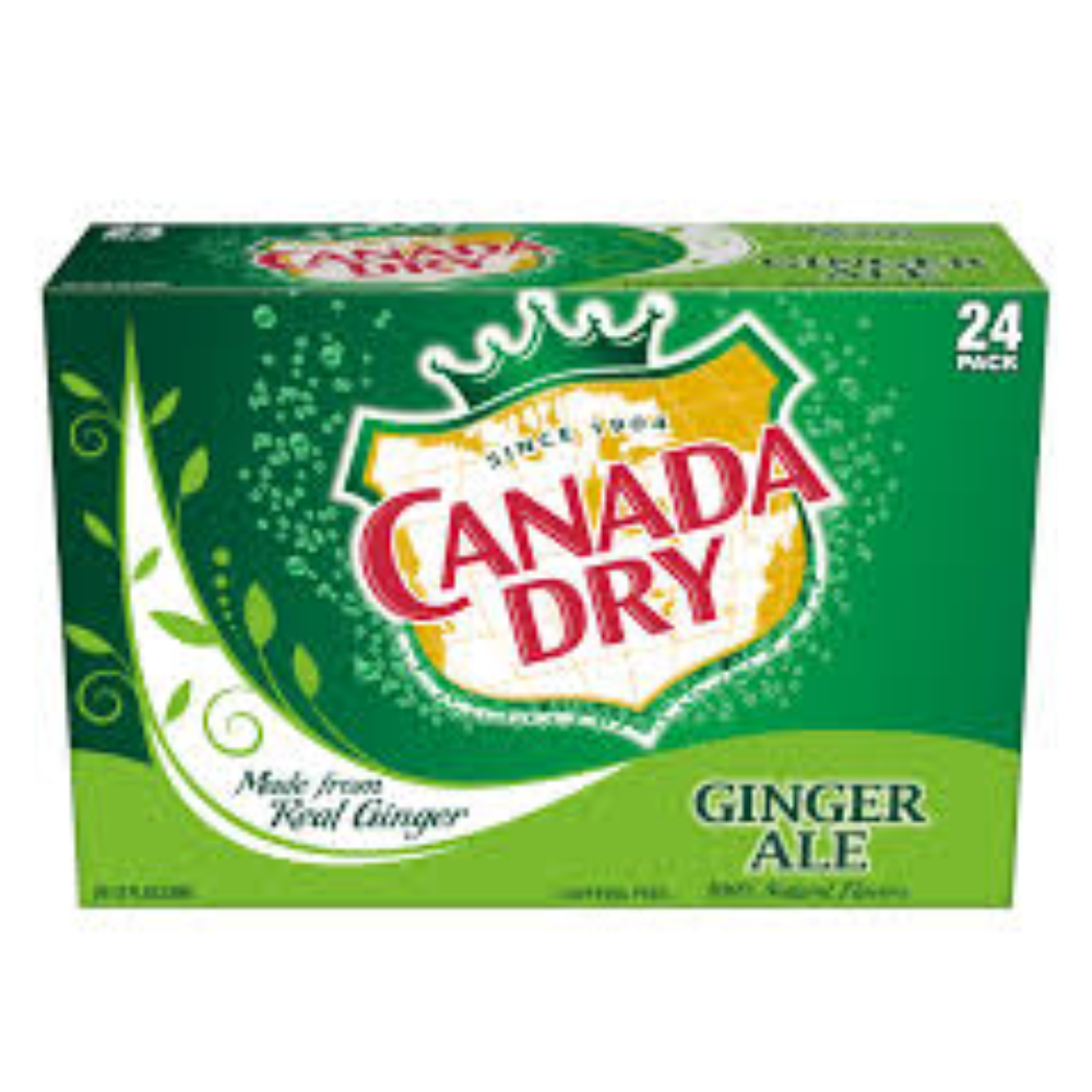 Canada Dry – Ginger Ale -  24 Cans