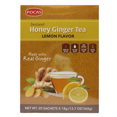 Pocas – Ginger Honey Tea Lemon Flavor