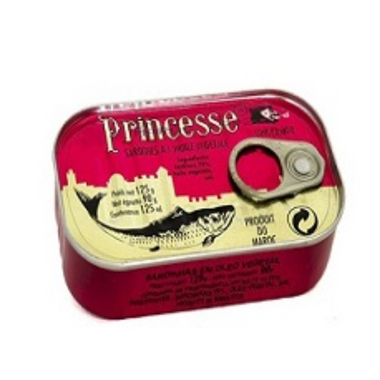 Princesse – Sardines in Vegetable oil - 125g