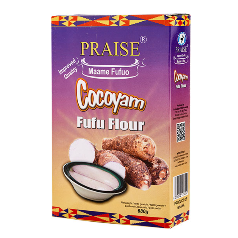 Praise - Cocoyam Fufu Flour - 680g