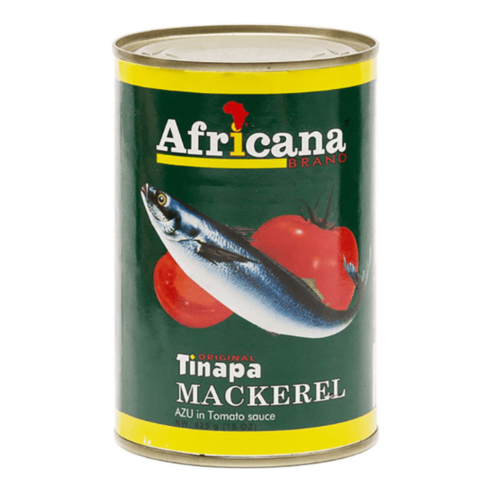 Africana – Mackerel in Tomato Sauce – 15oz