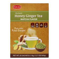Pocas – Ginger Honey Tea Matcha Flavor