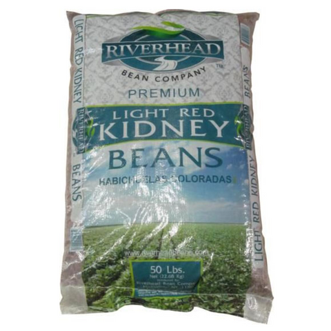 Riverhead - Light Dark Red Kidney Beans – 50 lbs