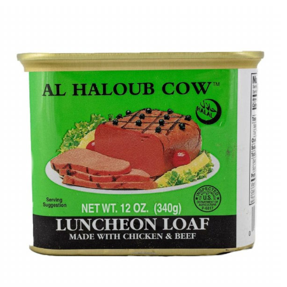 Al Haloub Cow – Luncheon Loaf Chicken and Beef  – 12oz