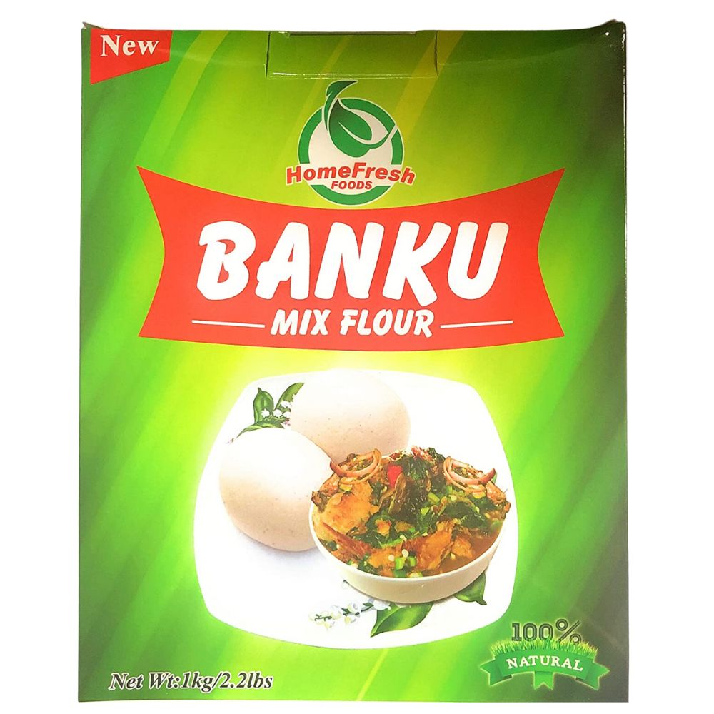 HomeFresh – Banku Mix Flour - 2.2lbs