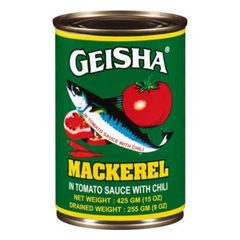 Geisha – Mackerel in Tomato Sauce – 15oz