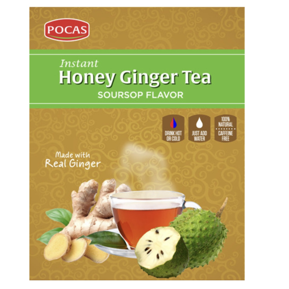Pocas - Ginger Tea – Soursop Flavor