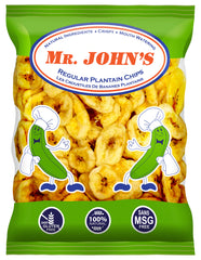Mr. John’s Plantain Chips Regular Green 25/150g